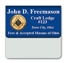 Load image into Gallery viewer, 2x3 Folded Pocket Badge with Medallion
